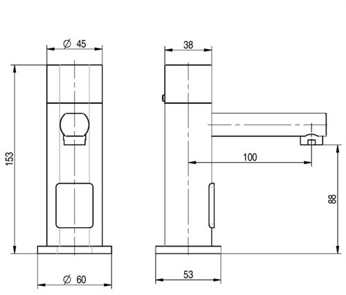 Monolith Electro Faucet - Mixer Control